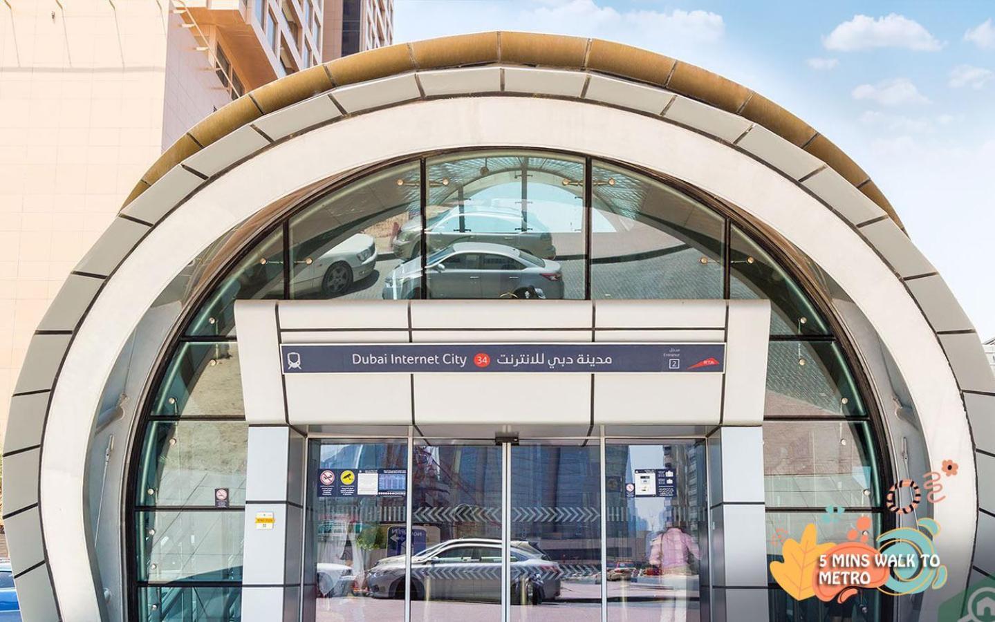 Nomad Partition Room In Barsha Heights 3 Mins To Icm Metro دبي المظهر الخارجي الصورة